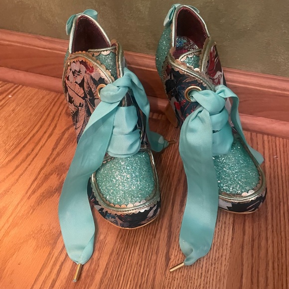 Irregular choice teal booties - Picture 2 of 3